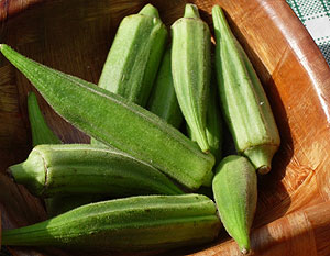 Green Cajun Delight Hybrid Okra Seeds