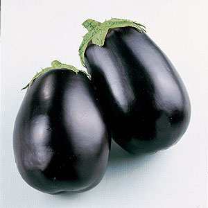 Organic Eggplant Seeds, Imperial Black Beauty